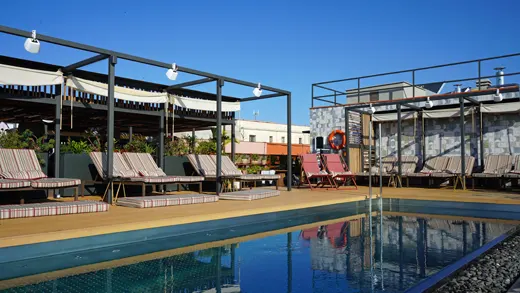 Luxury Sound Installation on the Terrace of the Kimpton Vividora Hotel in Barcelona